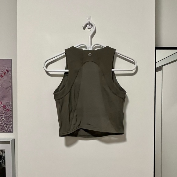 Lululemon Mesh Panelled Training Shelf Tank Top
Army Green - Picture 6 of 7